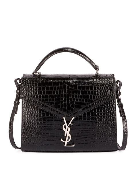 ysl crocodile skin bag